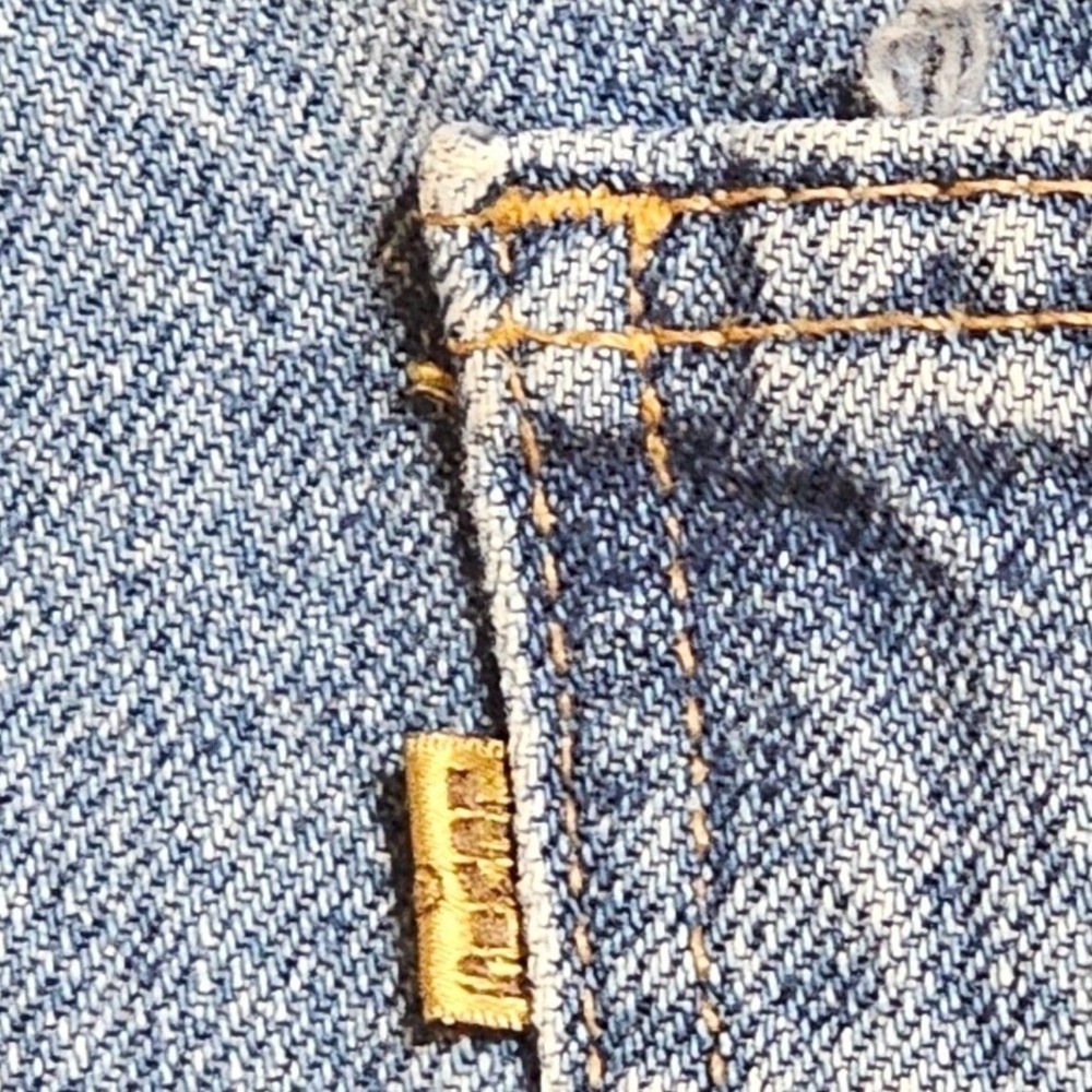 VTG Levi's 540 Jeans 40x34 Orange Tab Relaxed Fit Made in USA